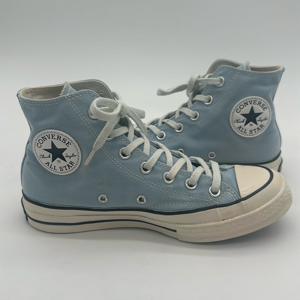 Converse Chuck 70 'Light Armory Blue' Canvas Unisex Sneakers A00459C 2022